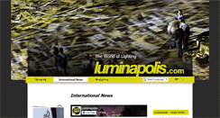 Desktop Screenshot of luminapolis.com